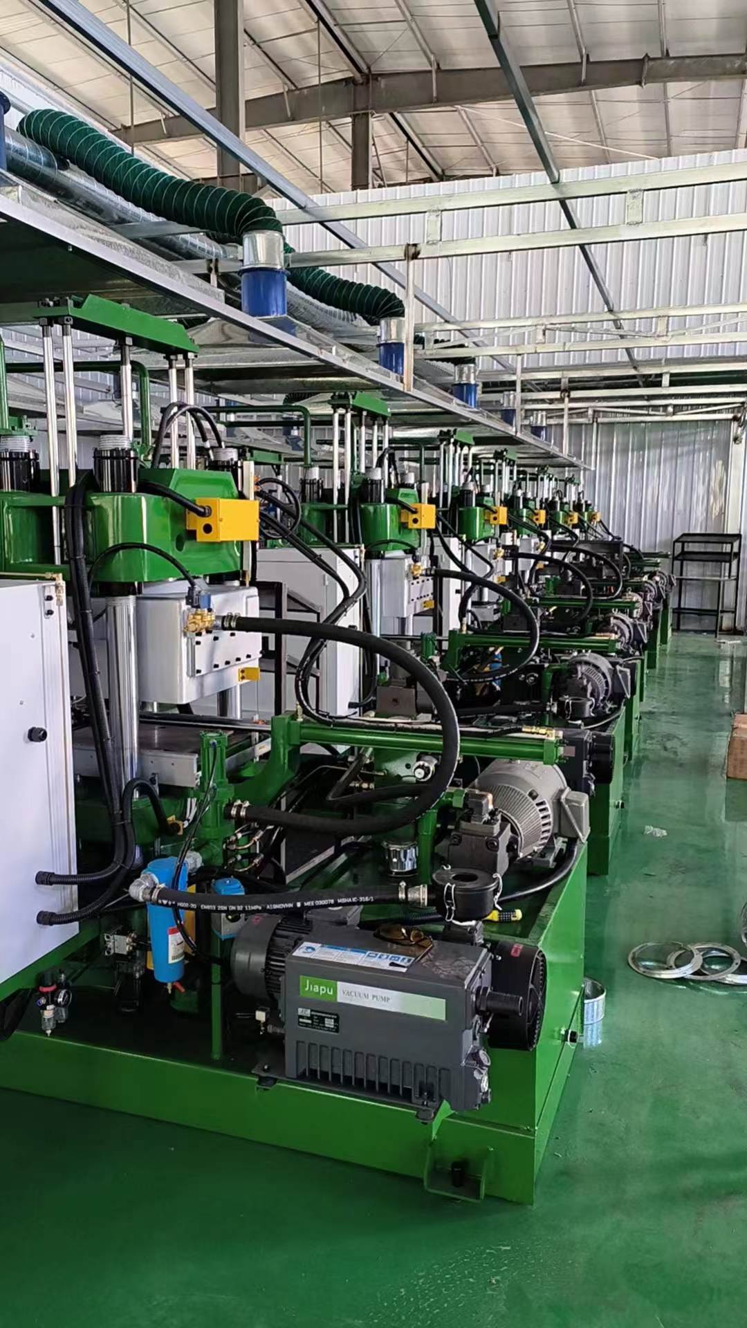 Oil seal production equipment in the GYIMF workshop